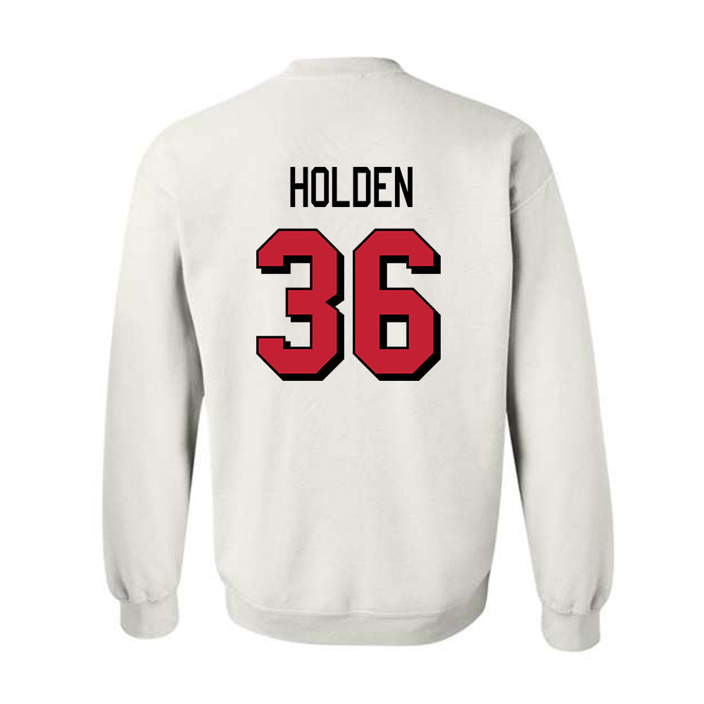 Miami of Ohio - NCAA Football : Carter Holden - 2024 Replica Shersey Crewneck Sweatshirt-1
