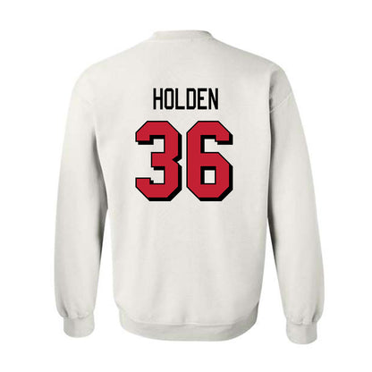 Miami of Ohio - NCAA Football : Carter Holden - 2024 Replica Shersey Crewneck Sweatshirt-1