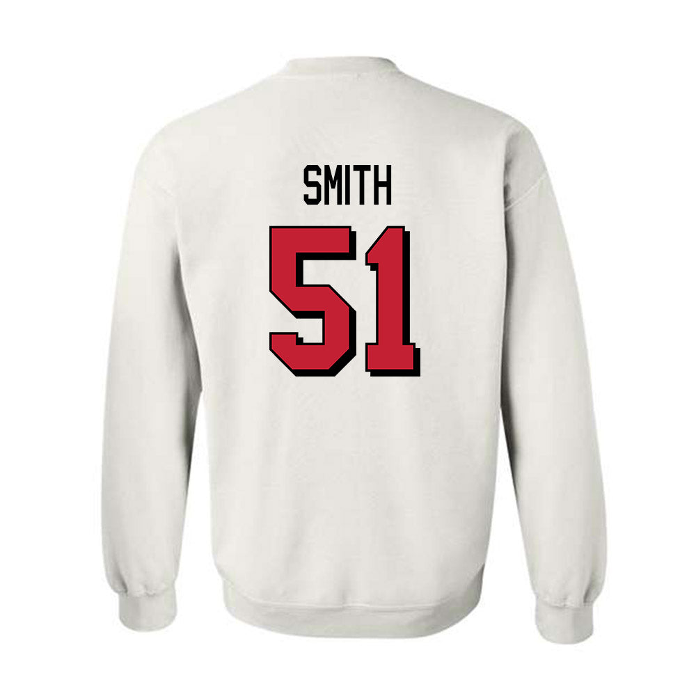 Miami of Ohio - NCAA Football : Eric Smith - 2024 Replica Shersey Crewneck Sweatshirt-1
