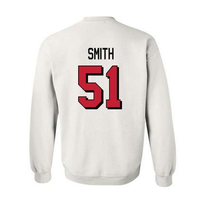 Miami of Ohio - NCAA Football : Eric Smith - 2024 Replica Shersey Crewneck Sweatshirt-1