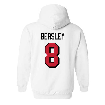 Miami of Ohio - NCAA Football : Koy Beasley - 2024 Replica Shersey Hooded Sweatshirt-1