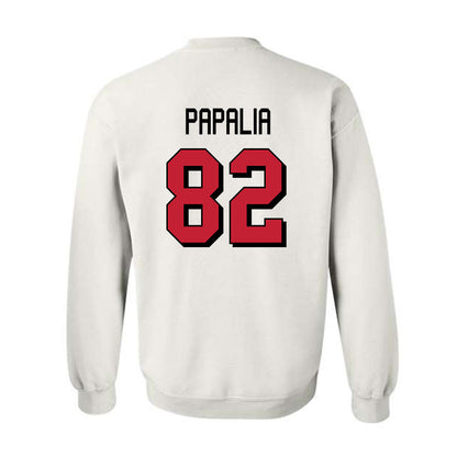 Miami of Ohio - NCAA Football : Paolo Papalia - 2024 Replica Shersey Crewneck Sweatshirt-1