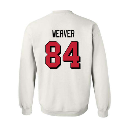 Miami of Ohio - NCAA Football : Cole Weaver - 2024 Replica Shersey Crewneck Sweatshirt-1