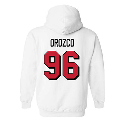 Miami of Ohio - NCAA Football : Carmine Orozco - 2024 Replica Shersey Hooded Sweatshirt-1