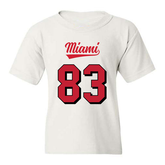Miami of Ohio - NCAA Football : Eric Karner - 2024 Replica Shersey Youth T-Shirt-0