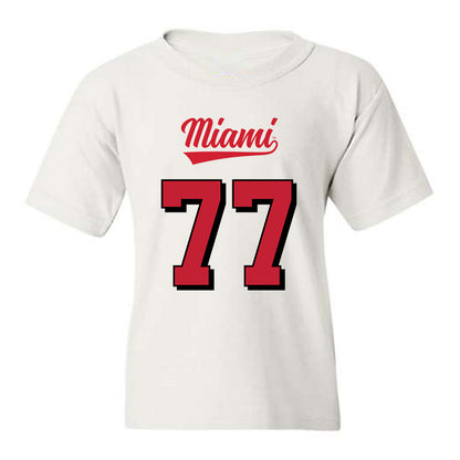 Miami of Ohio - NCAA Football : Austin Uke - 2024 Replica Shersey Youth T-Shirt-0