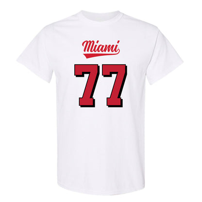 Miami of Ohio - NCAA Football : Austin Uke - 2024 Replica Shersey T-Shirt-0
