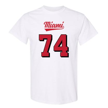 Miami of Ohio - NCAA Football : Greg Smith Jr. - 2024 Replica Shersey T-Shirt-0