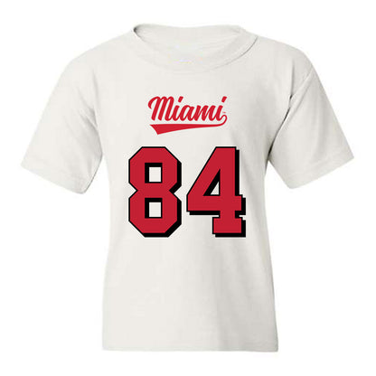 Miami of Ohio - NCAA Football : Cole Weaver - 2024 Replica Shersey Youth T-Shirt-0