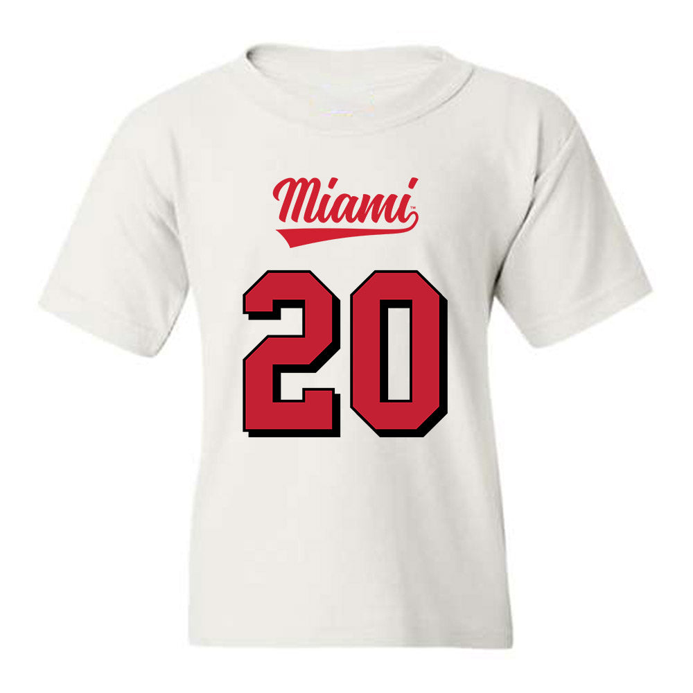 Miami of Ohio - NCAA Football : Adam Trick - 2024 Replica Shersey Youth T-Shirt
