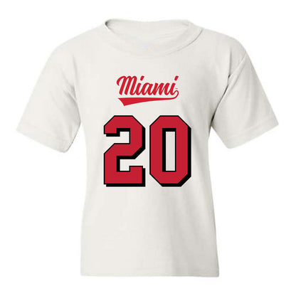 Miami of Ohio - NCAA Football : Adam Trick - 2024 Replica Shersey Youth T-Shirt