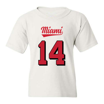 Miami of Ohio - NCAA Football : D'Shawntae Jones - 2024 Replica Shersey Youth T-Shirt-0