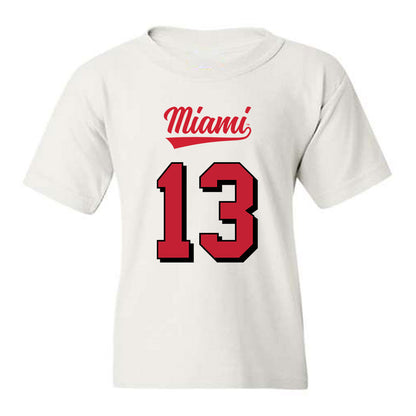 Miami of Ohio - NCAA Football : Desmon Yharbrough - 2024 Replica Shersey Youth T-Shirt-0