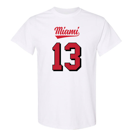 Miami of Ohio - NCAA Football : Thomas Gotkowski - 2024 Replica Shersey T-Shirt-0