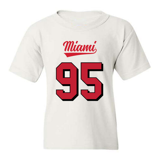 Miami of Ohio - NCAA Football : Aariz Taylor - 2024 Replica Shersey Youth T-Shirt-0
