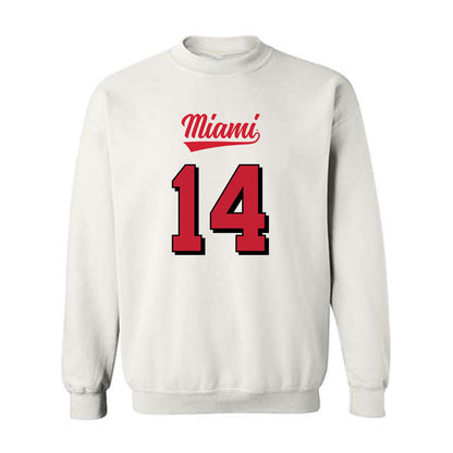 Miami of Ohio - NCAA Football : D'Shawntae Jones - 2024 Replica Shersey Crewneck Sweatshirt-0