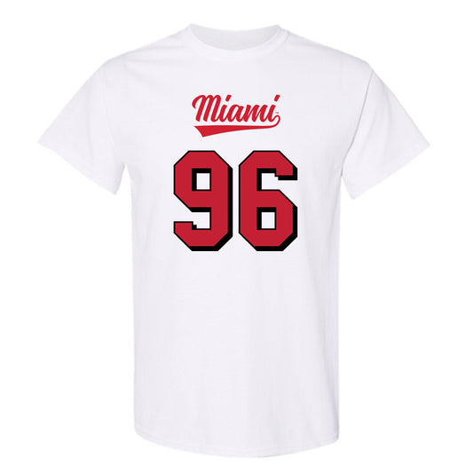 Miami of Ohio - NCAA Football : Carmine Orozco - 2024 Replica Shersey T-Shirt-0