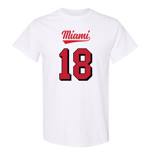 Miami of Ohio - NCAA Football : Antwon Thomas - 2024 Replica Shersey T-Shirt-0