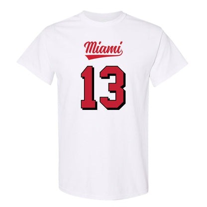 Miami of Ohio - NCAA Football : Desmon Yharbrough - 2024 Replica Shersey T-Shirt-0