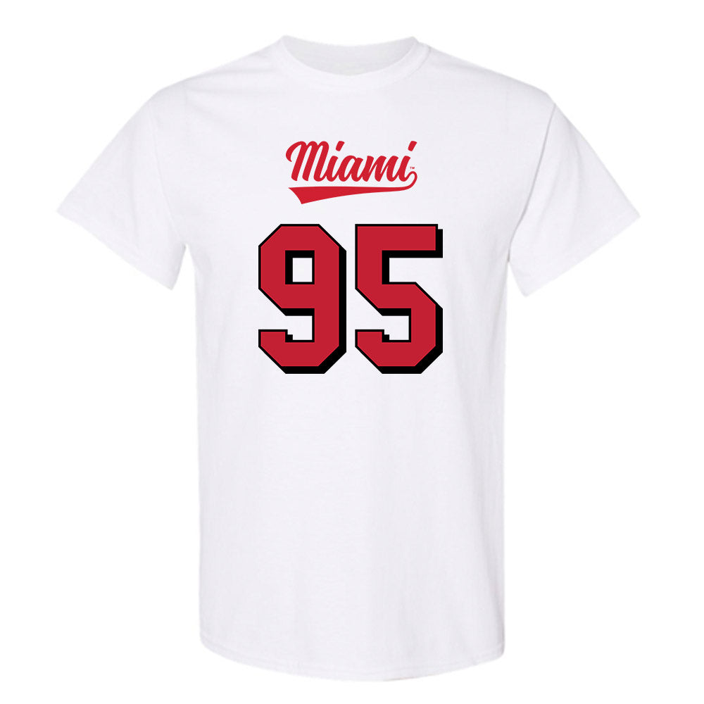 Miami of Ohio - NCAA Football : Aariz Taylor - 2024 Replica Shersey T-Shirt-0