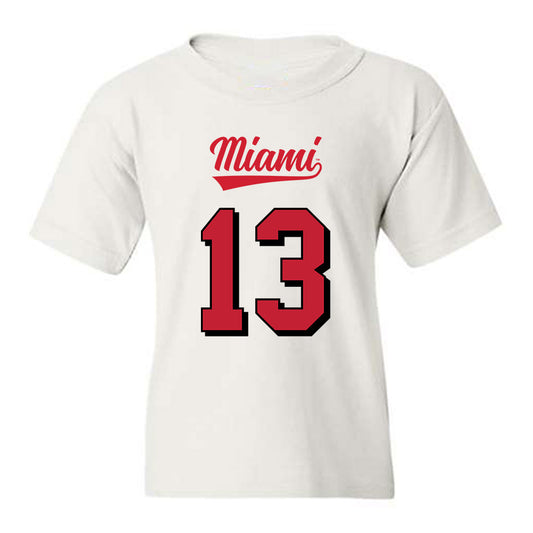 Miami of Ohio - NCAA Football : Thomas Gotkowski - 2024 Replica Shersey Youth T-Shirt-0