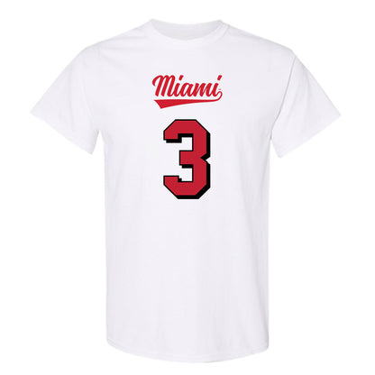 Miami of Ohio - NCAA Football : Darion Williamson - 2024 Replica Shersey T-Shirt-0