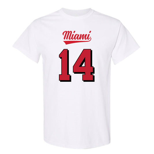Miami of Ohio - NCAA Football : D'Shawntae Jones - 2024 Replica Shersey T-Shirt-0