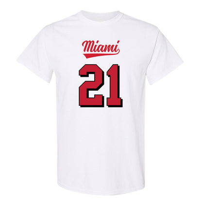 Miami of Ohio - NCAA Football : Toney Coleman Jr. - 2024 Replica Shersey T-Shirt-0