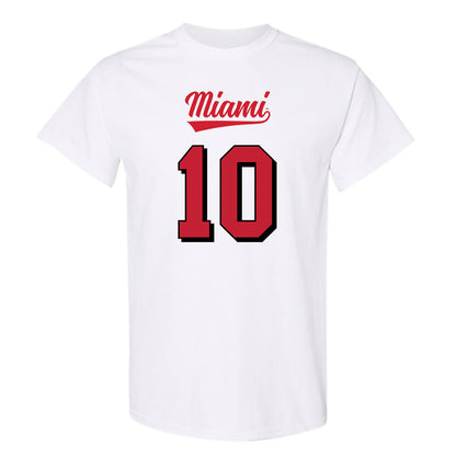Miami of Ohio - NCAA Football : Lynel Billups-Williams - 2024 Replica Shersey T-Shirt-0