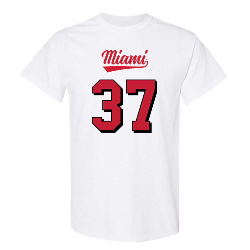 Miami of Ohio - NCAA Football : Vito McConnell - 2024 Replica Shersey T-Shirt-0