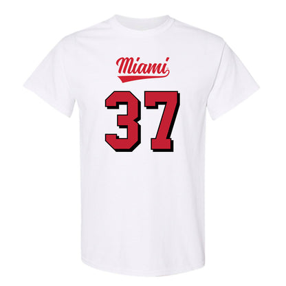 Miami of Ohio - NCAA Football : Vito McConnell - 2024 Replica Shersey T-Shirt-0