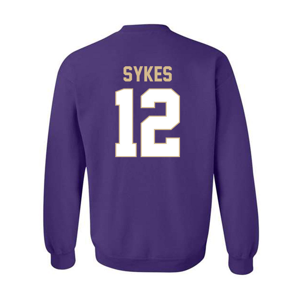 Western Carolina - NCAA Football : Hasaan Sykes - Classic Shersey Crewneck Sweatshirt-1