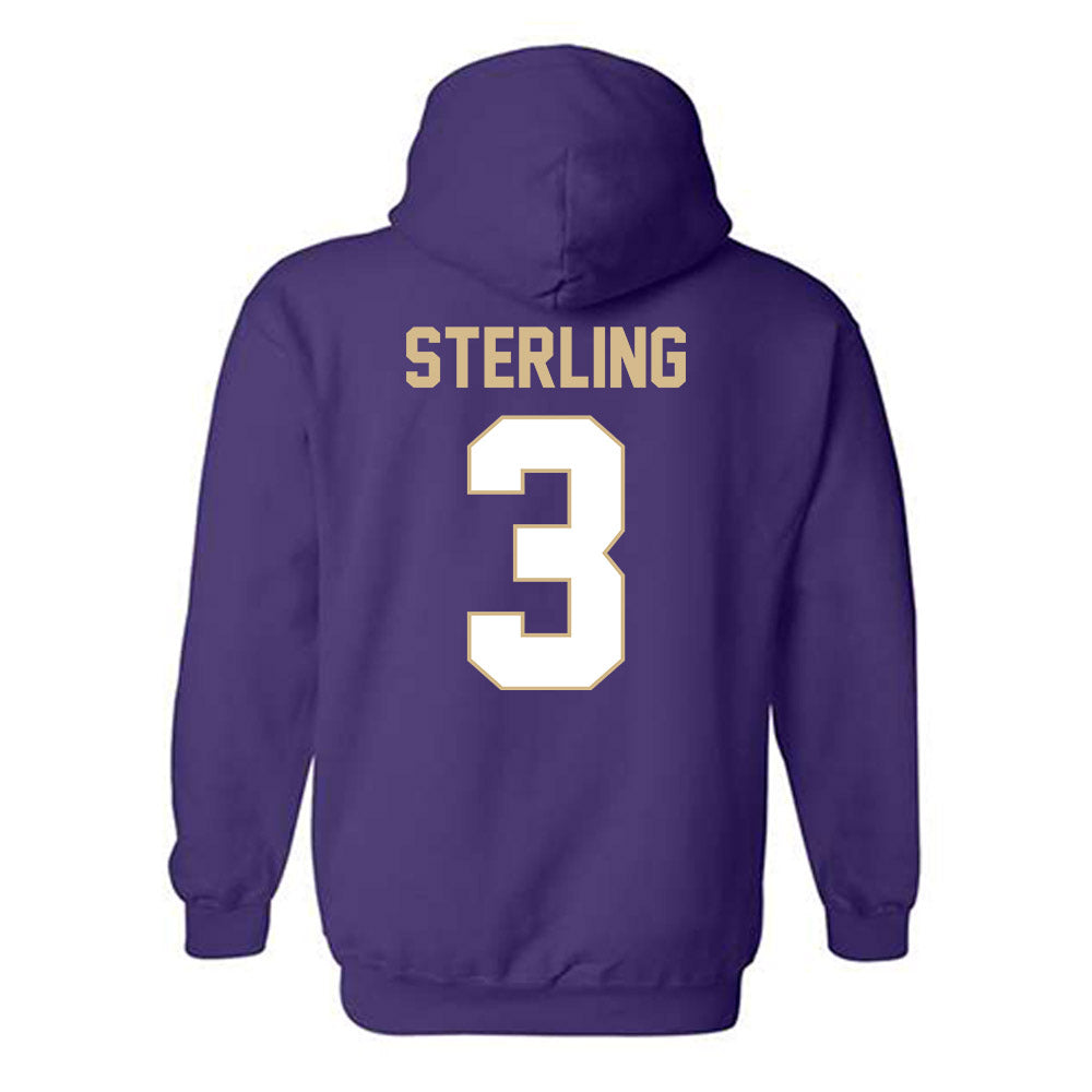 Western Carolina - NCAA Football : Khaleal Sterling - Classic Shersey Hooded Sweatshirt-1