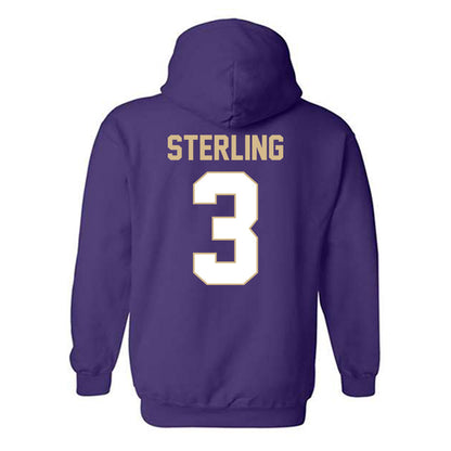 Western Carolina - NCAA Football : Khaleal Sterling - Classic Shersey Hooded Sweatshirt-1
