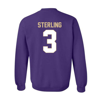 Western Carolina - NCAA Football : Khaleal Sterling - Classic Shersey Crewneck Sweatshirt-1