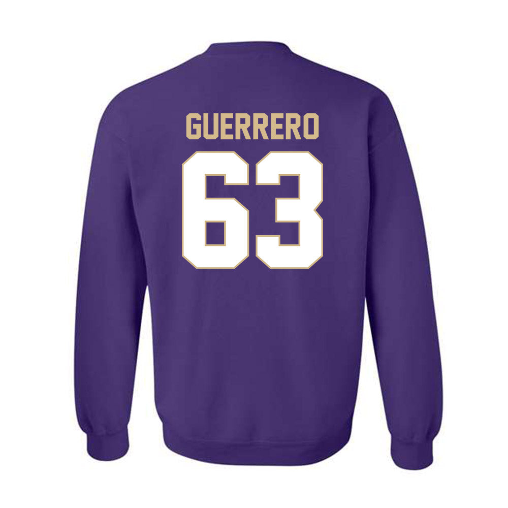 Western Carolina - NCAA Football : Thomas Guerrero - Classic Shersey Crewneck Sweatshirt-1
