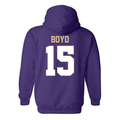 Western Carolina - NCAA Football : Jai Boyd - Classic Shersey Hooded Sweatshirt-1