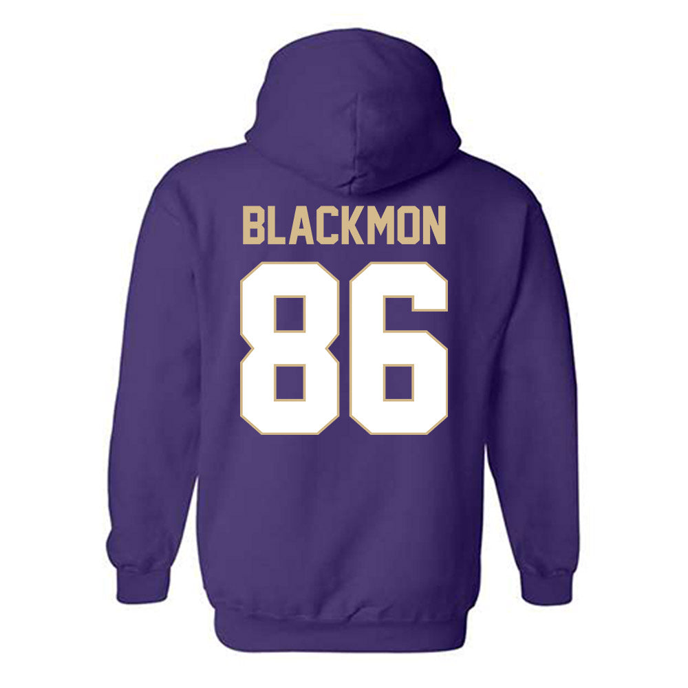 Western Carolina - NCAA Football : Brayden Blackmon - Classic Shersey Hooded Sweatshirt-1