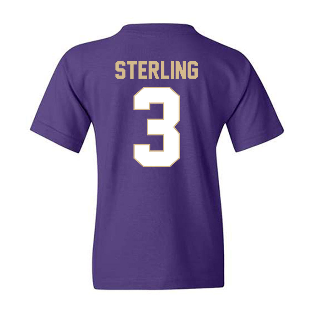 Western Carolina - NCAA Football : Khaleal Sterling - Classic Shersey Youth T-Shirt-1