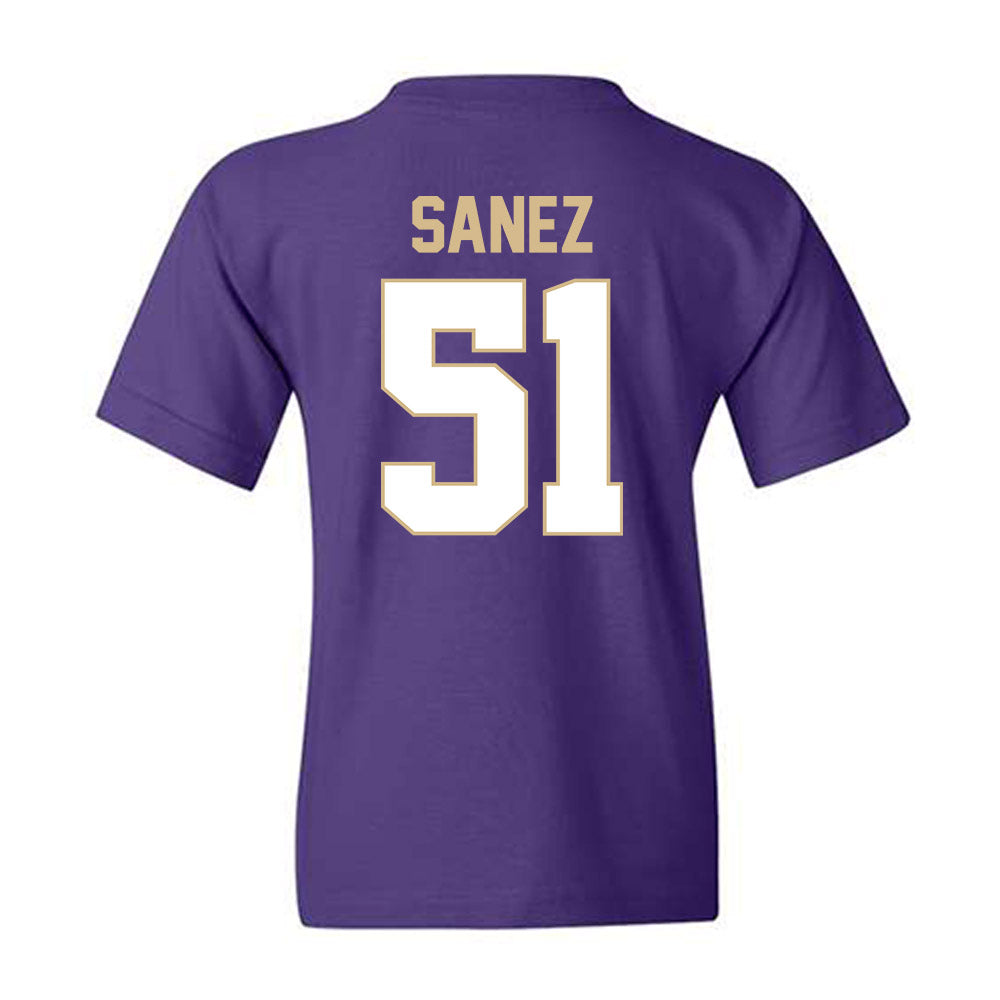 Western Carolina - NCAA Football : Aaron Sanez - Classic Shersey Youth T-Shirt-1