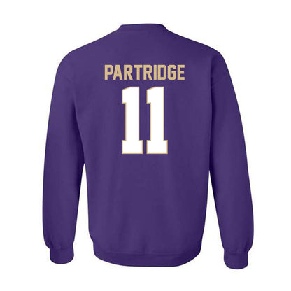 Western Carolina - NCAA Football : Kenyon Partridge - Classic Shersey Crewneck Sweatshirt-1