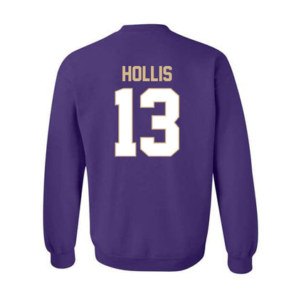 Western Carolina - NCAA Football : Richard Hollis - Classic Shersey Crewneck Sweatshirt-1