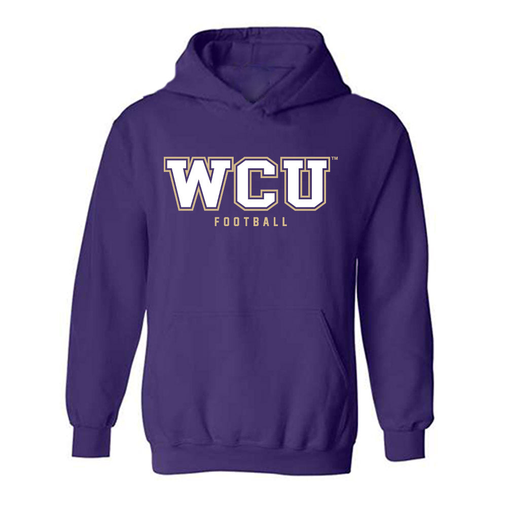 Western Carolina - NCAA Football : Manasseh Ripert - Classic Shersey Hooded Sweatshirt-0