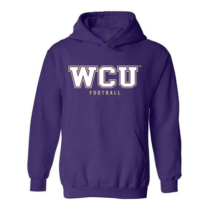Western Carolina - NCAA Football : Adrian Stone jr - Classic Shersey Hooded Sweatshirt-0
