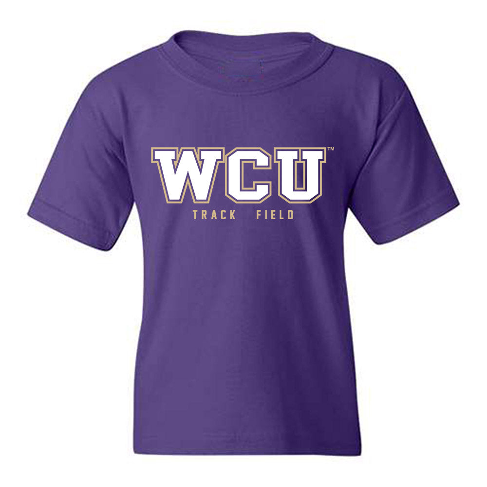 Western Carolina - NCAA Men's Track & Field : Trez Fouch - Classic Shersey Youth T-Shirt-0