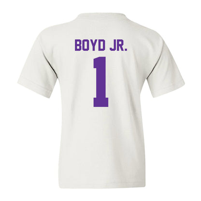 Western Carolina - NCAA Football : Pat Boyd Jr. - Classic Shersey Youth T-Shirt-1