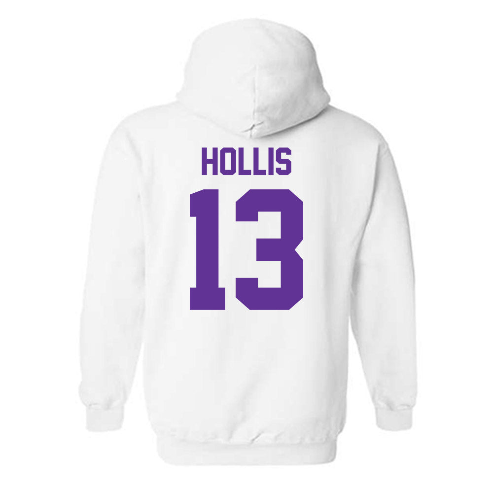 Western Carolina - NCAA Football : Richard Hollis - Classic Shersey Hooded Sweatshirt-1