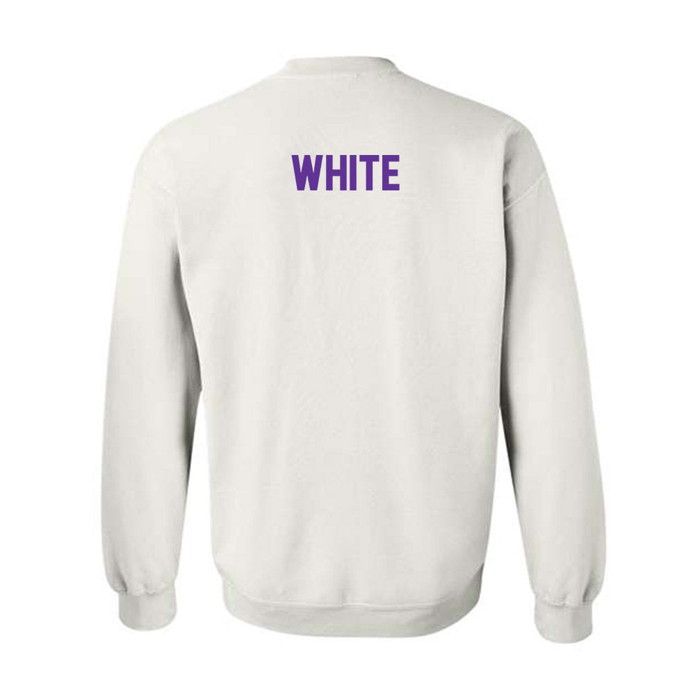 Western Carolina - NCAA Baseball : Ryan White - Classic Shersey Crewneck Sweatshirt-1