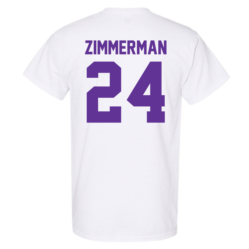 Western Carolina - NCAA Women's Basketball : Justice Zimmerman - Classic Shersey T-Shirt-1