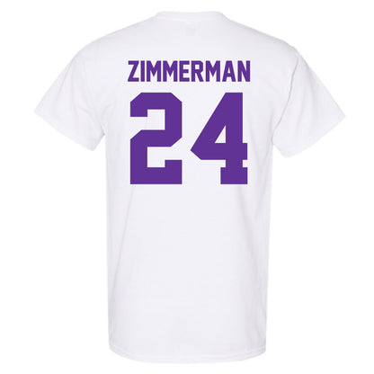 Western Carolina - NCAA Women's Basketball : Justice Zimmerman - Classic Shersey T-Shirt-1
